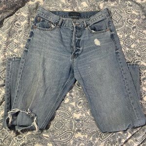 Aeropostale 90’s super high rise straight jeans